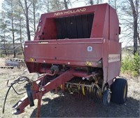 1995 New Holland 660 Round Baler, Twine Tie, 1000