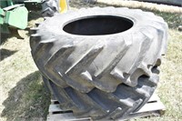 2 16.9x28 Tractor Tires, Loc: *OK Tire Lot, East