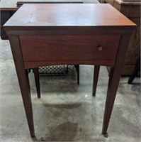 Vtg Sewing Table w/ Sears Kenmore Sewing Machine