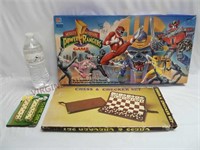 Power Rangers Game, Dice & Chess / Checkers Game