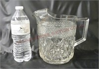Cape Cod Clear Ice Lip Pitcher by Imperial Glass