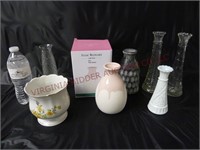 Flower Vases ~ Lot of 7