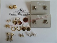 Fashion & Costume Jewelry ~ Earrings ~ 11 Pair