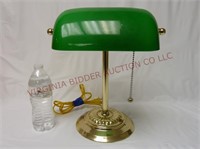 Bankers Style Desk Lamp ~ Powers On
