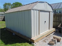 10'x14' Portable Metal Storage Shed w/