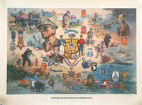 WI Military Heritage Commemorative Signed Poster