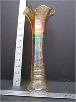 Carnival Marigold Imperial Ripple Vase