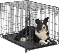 36"x 23" x 25" Dog Crate | Black