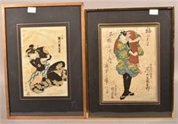 Two Japanese Woodcuts