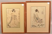 Two Japanese Woodcuts