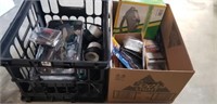 2 Boxes, electrical, Adhesive Hooks, Coax & more