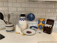 A Group of Various Decorative Kitchen Items
