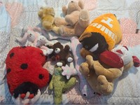 Lot of Stuffed Animals including 2 Pillow Pets