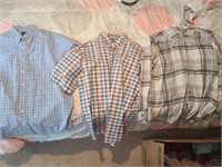 2 SS Mens Jos A Banks Button Up & 1 LS AE Buttonup