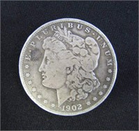 1902-O Morgan Silver Dollar