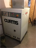 Curtis Air Compressor, Pressure Tank, Air Dryer