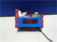 Disney Mickey & Pluto Alarm Clock