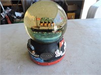 The Titanic Musical Snow Globe