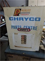 Chryco Parts Centre Metal Cabinet