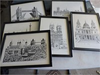 Various London Prints
