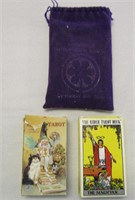 2 Decks of Tarot Cards & Labyrinth Cards