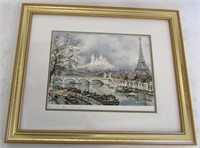 18 x 22 Eiffel Tower Print