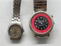 Vintage Fossil and Seiko Watch