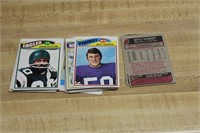 LOT OF TOPPS 1977 NFL TRADING CARDS