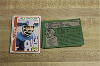 LOT OF TOPPS 1978 NFL TRADING CARDS