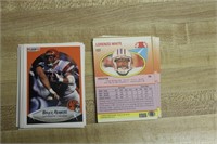 LOT OF FLEER 1990 NFL TRADING CARDS