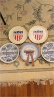 Macon, MO commemorative plates