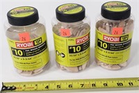3- Containers of Ryobi Wood Biscuits