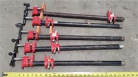 5- 18" Pipe Clamps