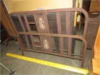 ANTIQUE FULL SIZE BED W/ RAILS