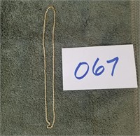 14K  18"Gold Rope