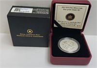 RCM 2013 $10 FINE SILVER COIN - YEAR OF THE SNAKE