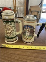 Two Beer Steins; Hunting & Cal Ripken Jr.