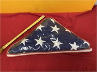 Large U.S.  Presentation Flag