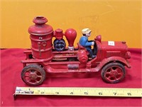 Cast Iron Fire Truck