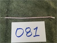 4 ct. Pink Sapphire Bracelet