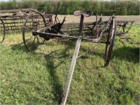 steel wheel rake