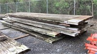 (12) Walnut St Bridge Wood Planks