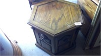 OCTAGON END TABLE