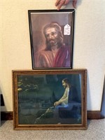 2 PICTURES - BOTH OF JESUS