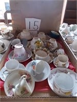 Box of 13 Cups & Saucers