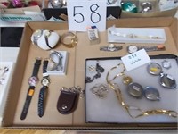 Box of Watches & Pocket Watches