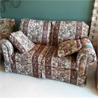 Floral Print Couch