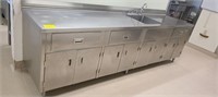 Stainless Steel Kitchen Cabinet  with Deep Single