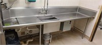 Stainless Steel Single Compartment Sink with