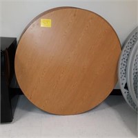 (4) 4' wooden round tables